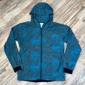 Spiritual Gangster Men’s Destination Anorak/Windbreaker/Hoodie Jacket size XL